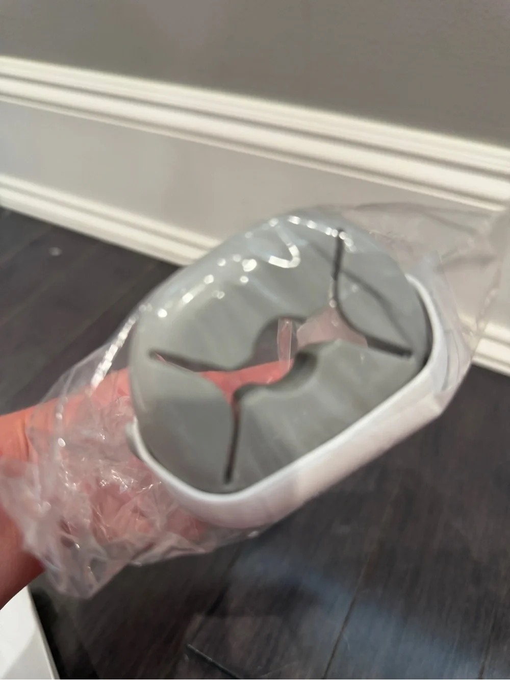 NWT White & Gray Bathroom Faucet Extender for Kids and Toddlers